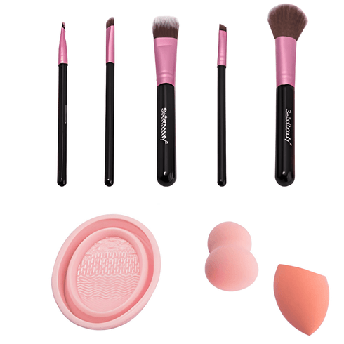 Kit com 4 pinceis de maquiagem 110982